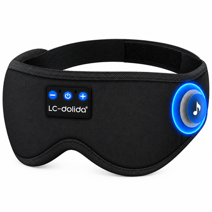 Bluetooth Sleep Mask with Built-In Speakers