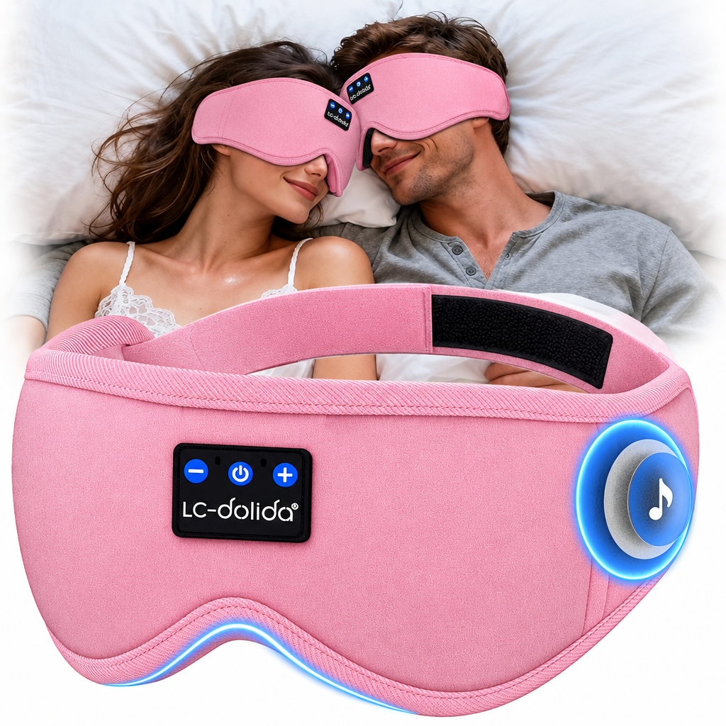 Bluetooth Sleep Mask with Built-In Speakers