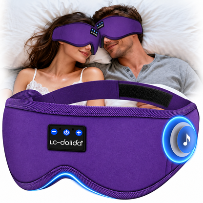 Bluetooth Sleep Mask with Built-In Speakers